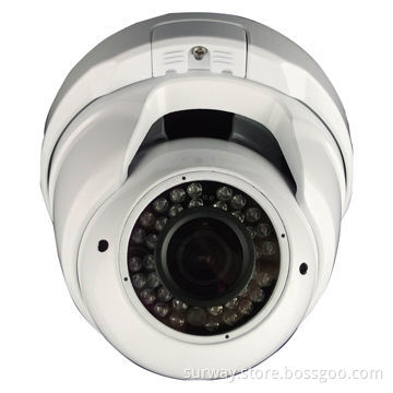 960P HD IP dome camera with 2.8-12mm varifocal lens